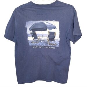 Mountain Life Virginia Beach "Future Home of my Retire Ass" Joke Tshirt Mens M